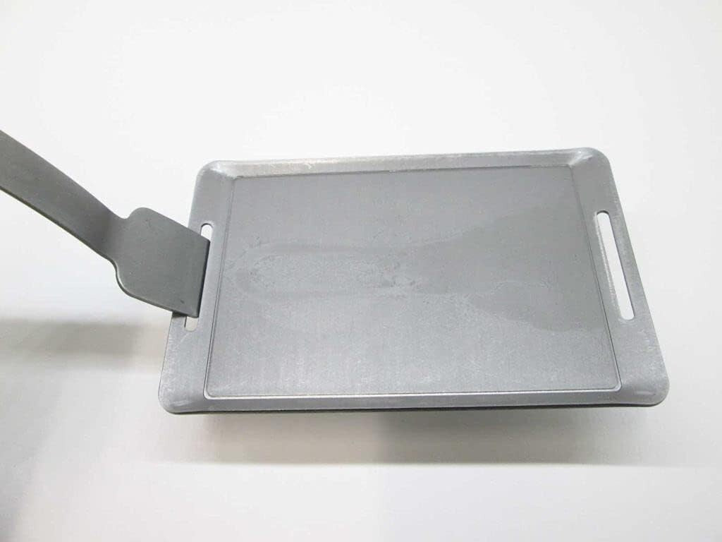 Japanese Camping Tool Mini Iron Plate with Lifter For Hiking Picnic Camp