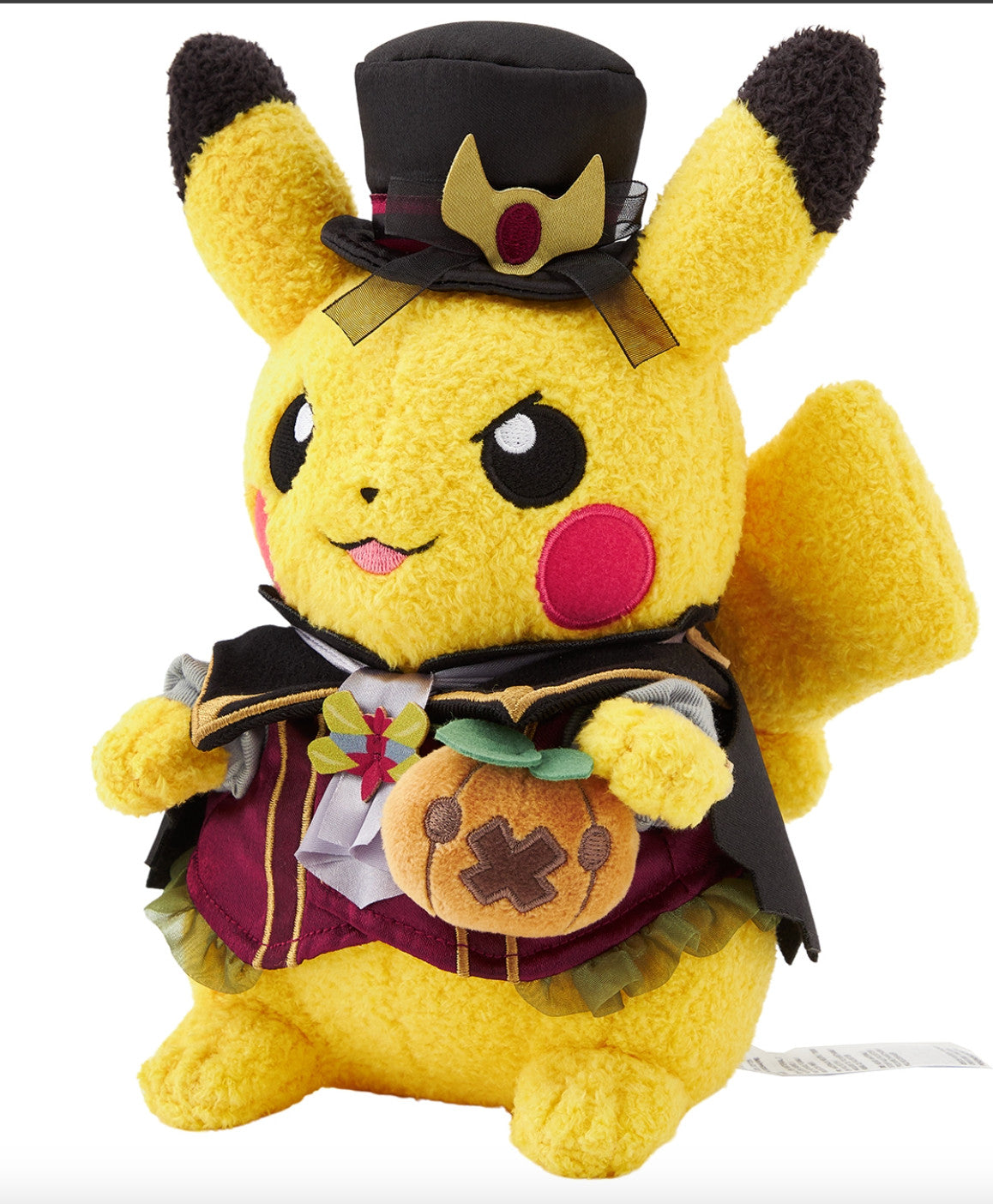 Pokemon Plush doll Pikachu & Cyndaquil Halloween Ghost Chateau