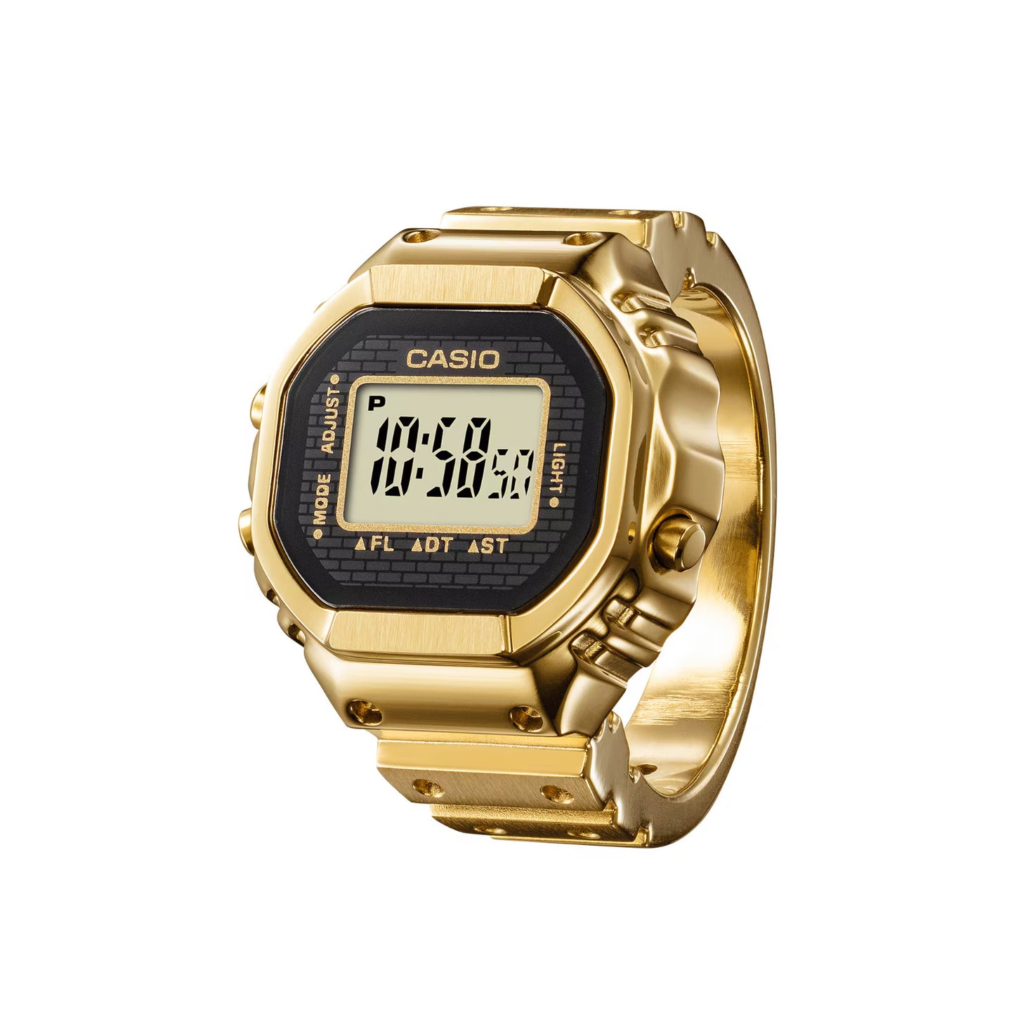 Casio CRW-001G-9JR Ring Watch Gold Limited Edition w/ Size Spacer Japan