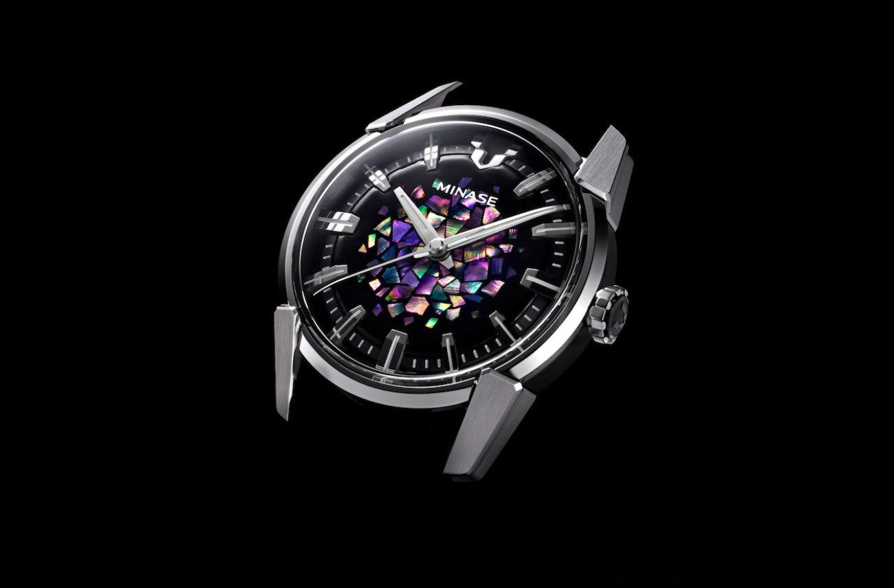 MINASE Divide Urushi Series Rainbow Cloud VM14-M01KT01-SSB Japan watch