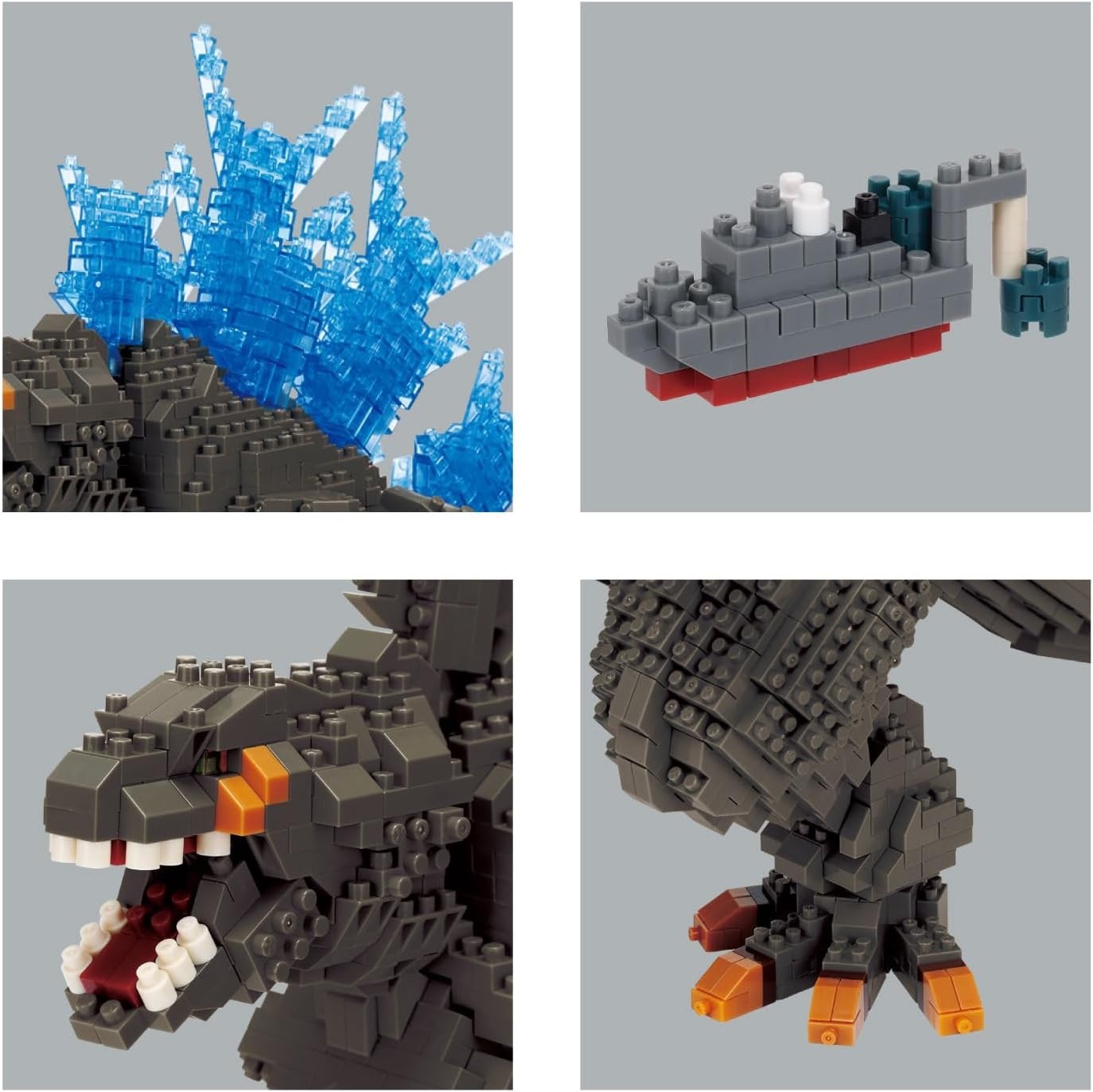 2025 Nanoblock 10" Giant Godzilla 2023 Minus One Figure Deluxe Edition NB-063