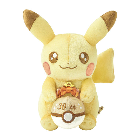 Pokémon 30th Anniversary Pikachu Plush Japan Official