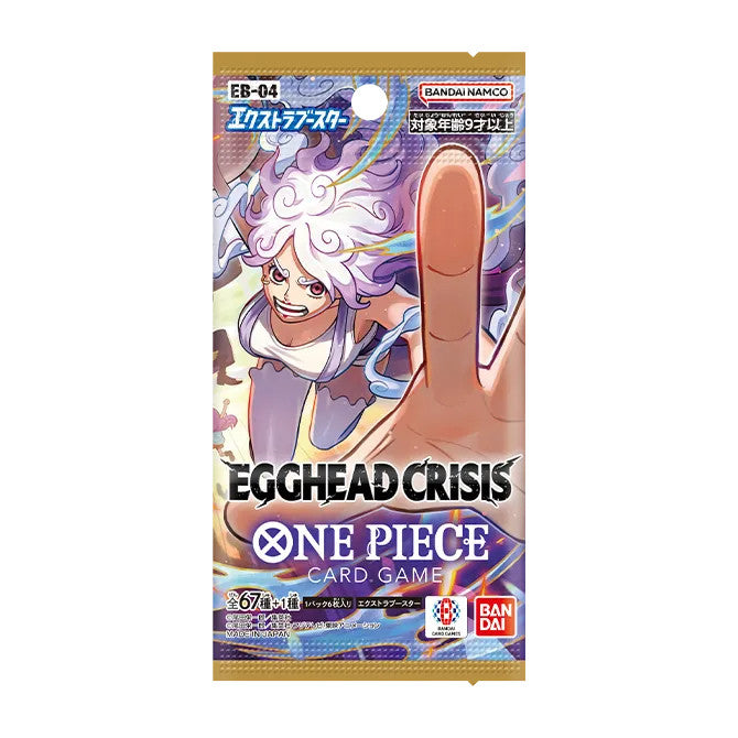 ONE PIECE Card Game Extra Booster EGGHEAD CRISIS [EB04] Box Japanese