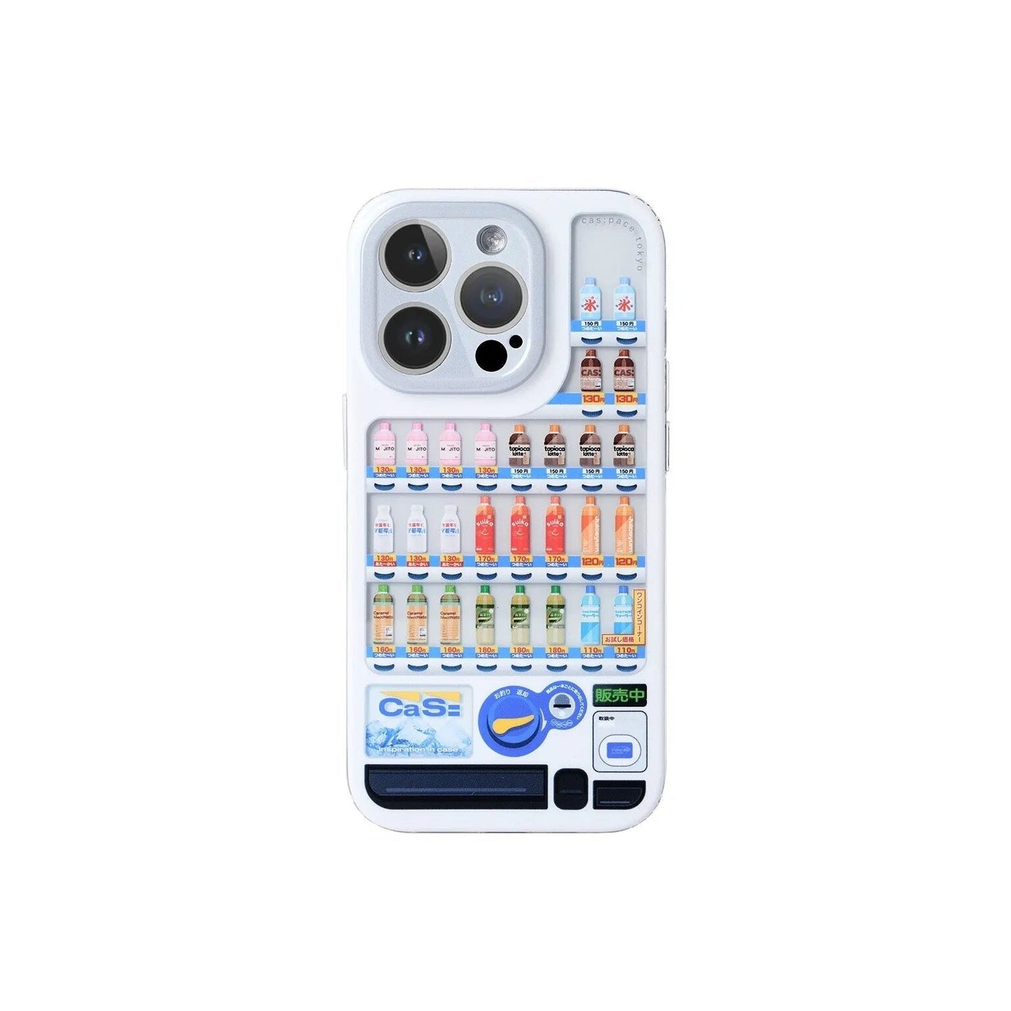 iPhone case for 13 14 15 16 Japan Design vending machine Cas:pace