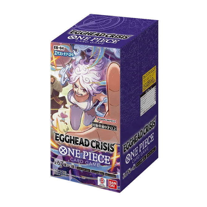 ONE PIECE Card Game Extra Booster EGGHEAD CRISIS [EB04] Box Japanese