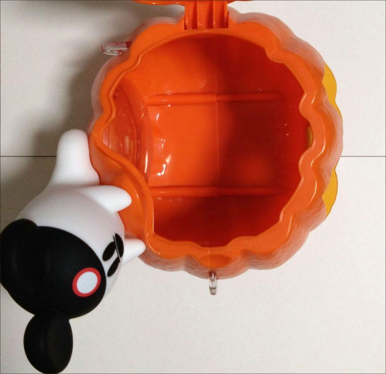 Tokyo Disney Resort Halloween Popcorn Bucket Glowing Pumpkin ghost mickey