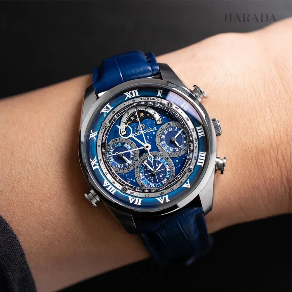 CAMPANOLA Sorakagami AH4080-01M Japan watch
