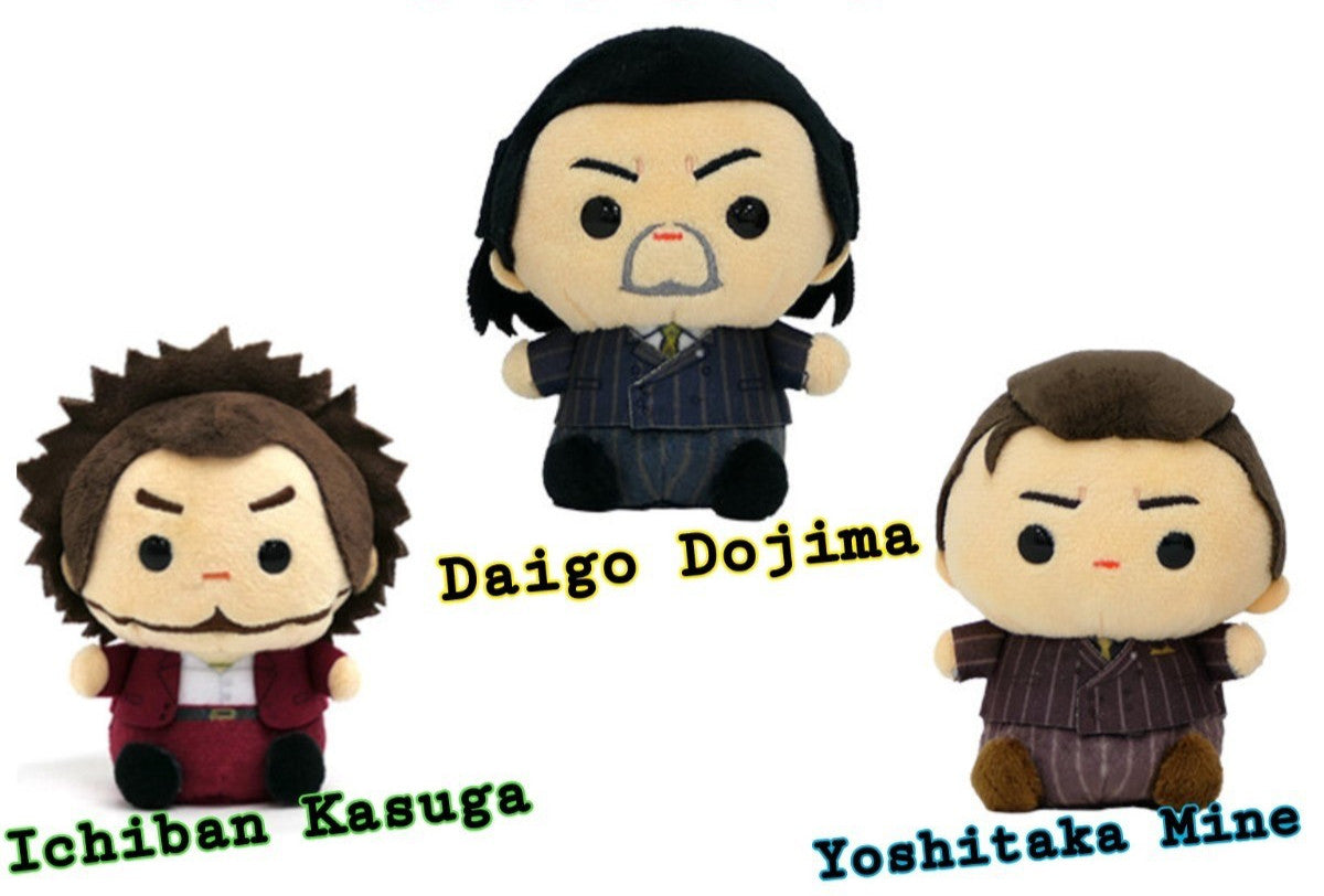 SEGA COORO Like a Dragon Kiryu Majima Kasuga Dojima Mine  Japan