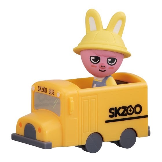 Stray Kids SKZOO School Bus Figure Official Character Goods Kpop Japan