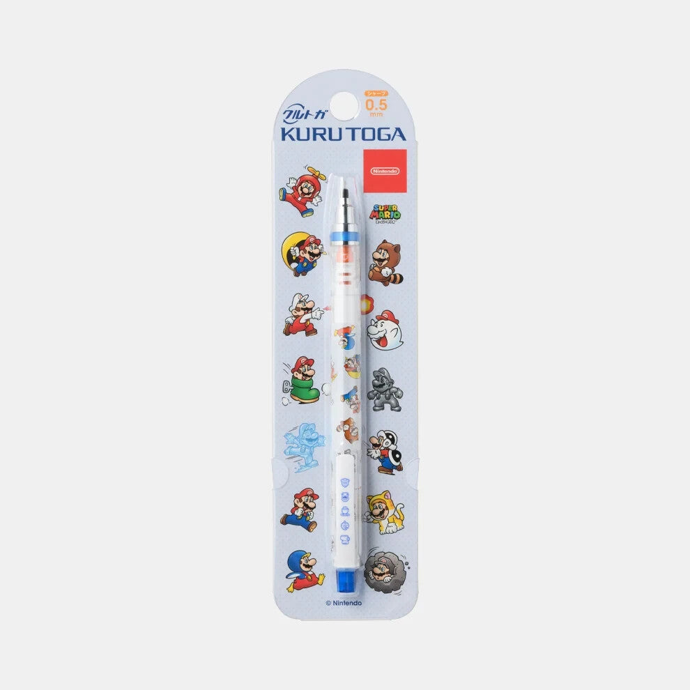 Nintendo Sales Super Mario Power Up KURUTOGA Mechanical Pencil 0.5mm Nintendo TO