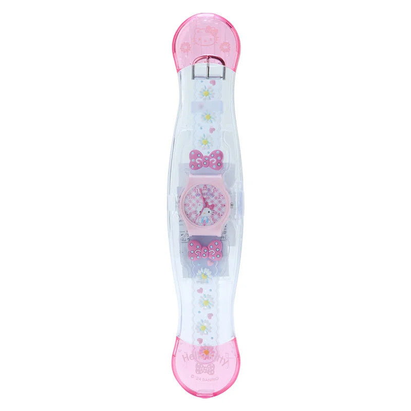 Sanrio Hello Kitty Rubber Watch Cute Character Wristwatch Japan
