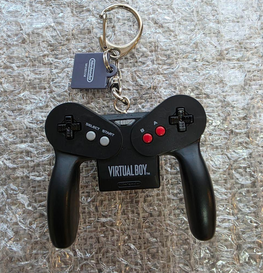 Nintendo Museum Game Hardware keychain collection 1983-1999 Complete set of 6