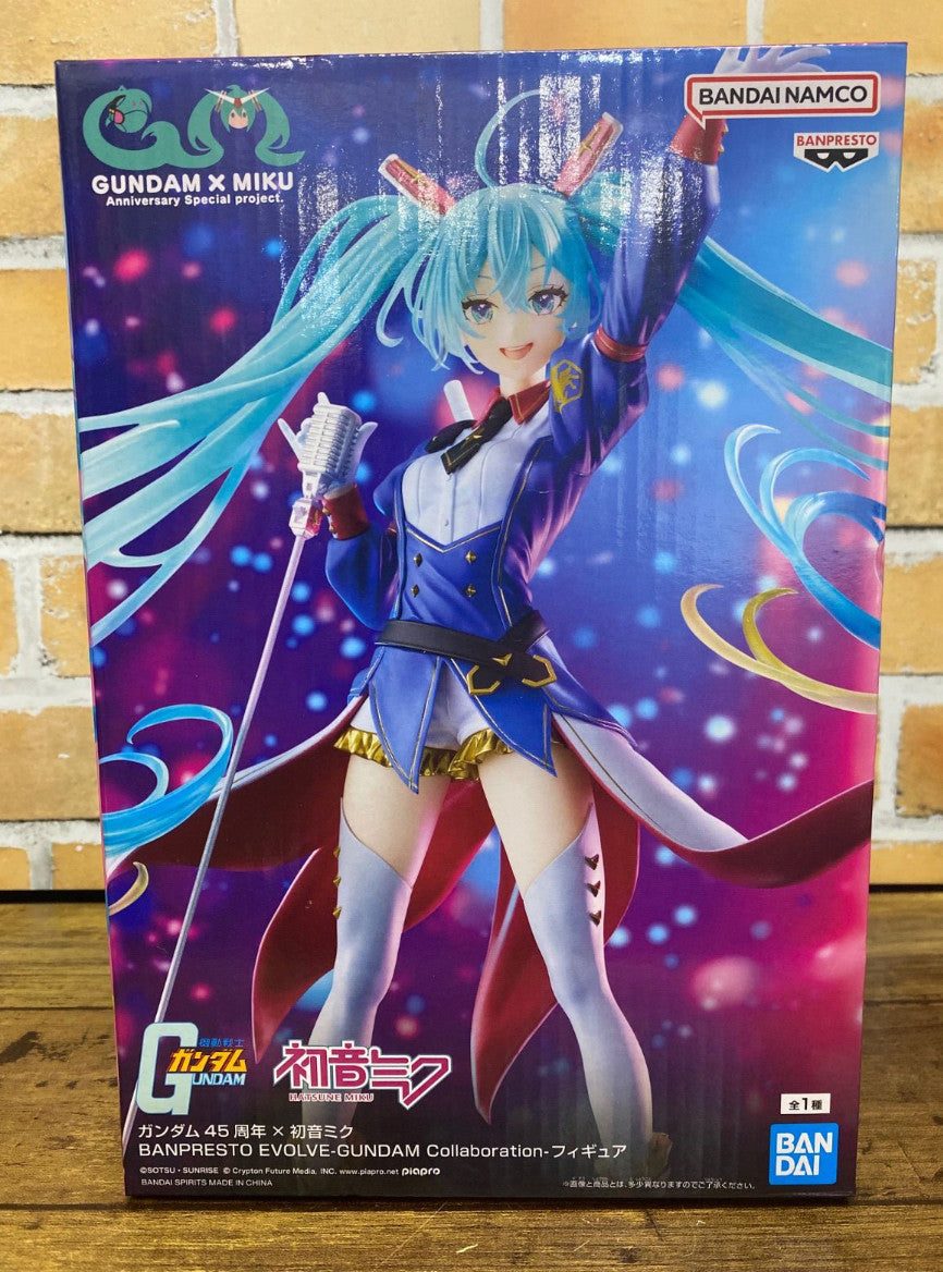 Gundam Hatsune Miku BANPRESTO EVOLVE -GUNDAM Collaboration- Figure