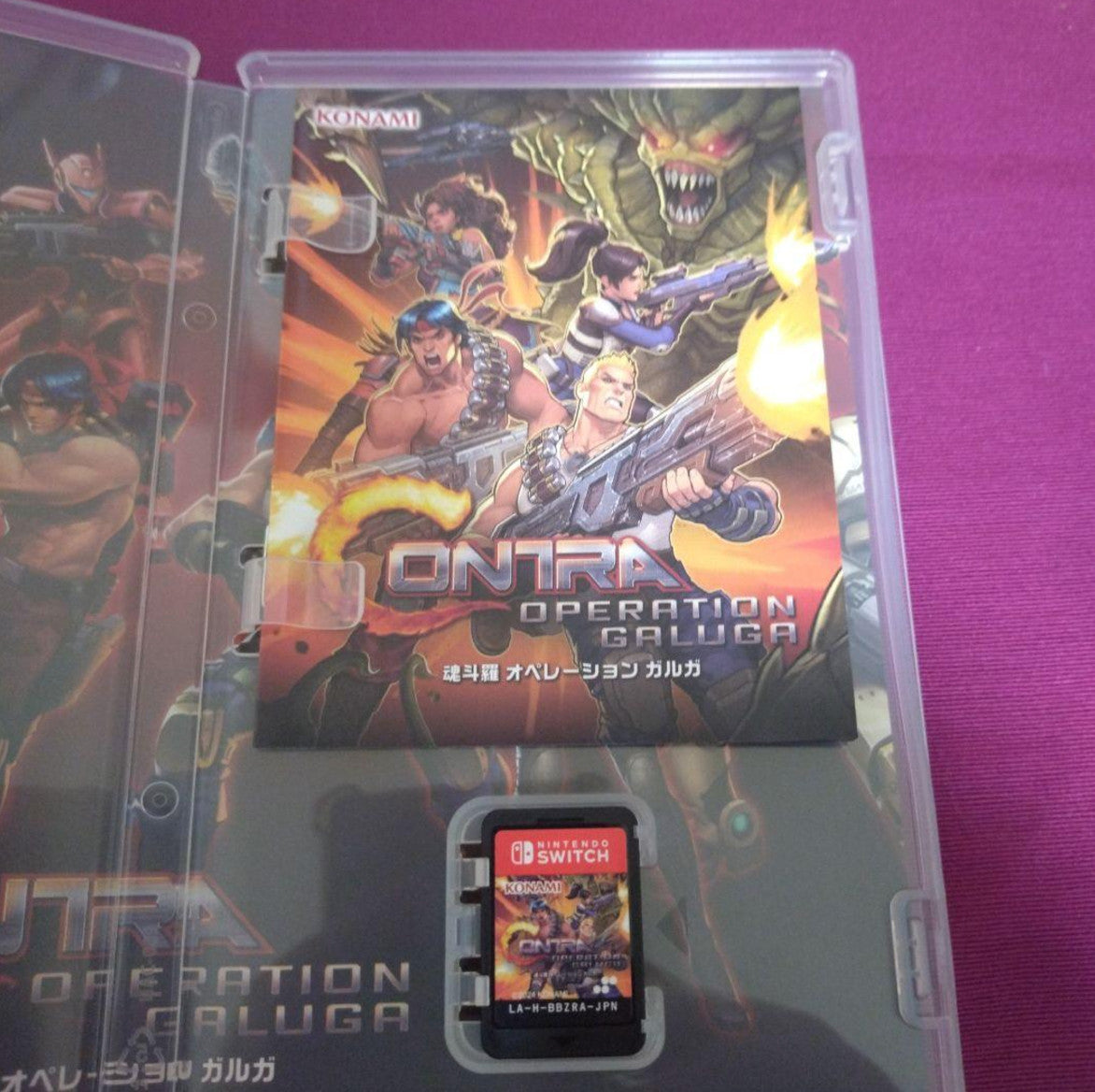 Contra: Operation Galuga Unopened SW Nintendo Switch Multi-Language From Japan