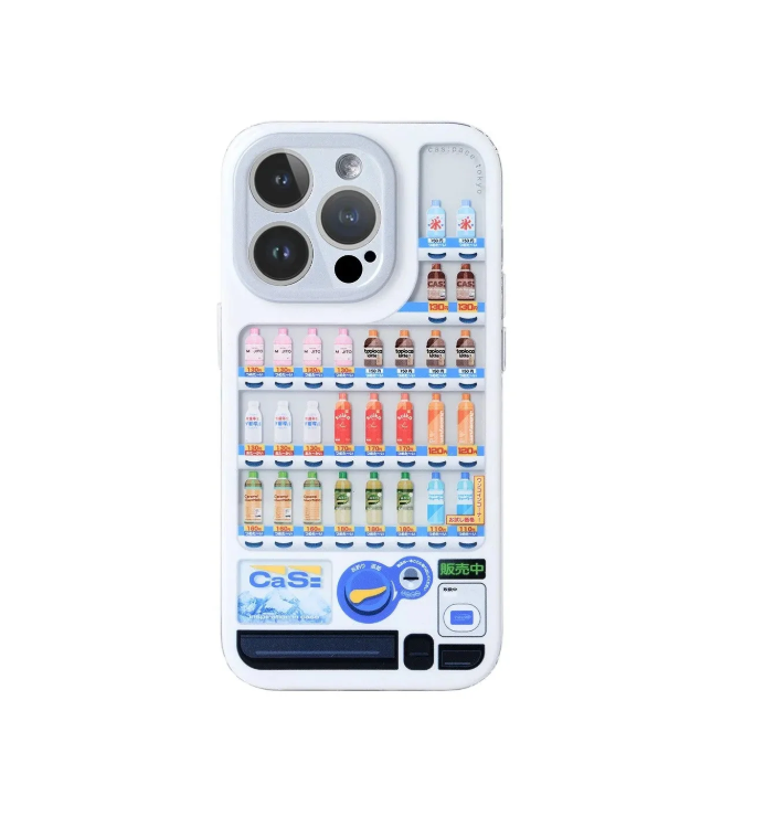 iPhone case for 13 14 15 16 Japan Design vending machine Cas:pace