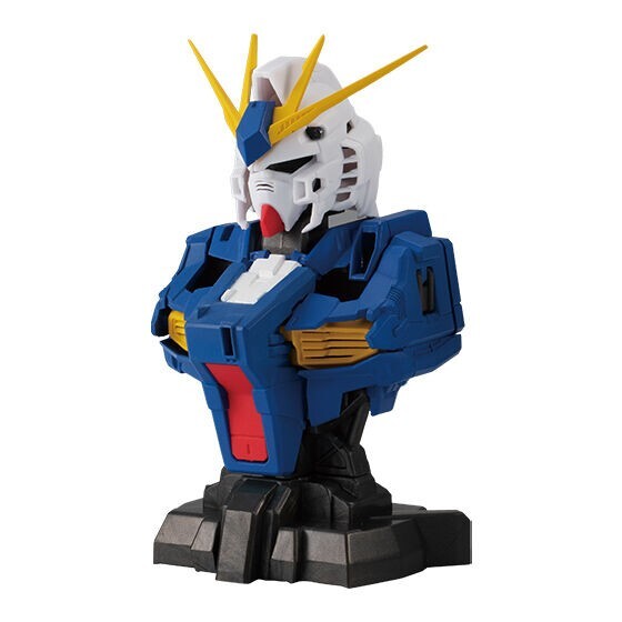 Mechanical Bust 01 RX-93FF BLUE Nu-Gundam ( Side-F Kukuoka Gundam Base version)