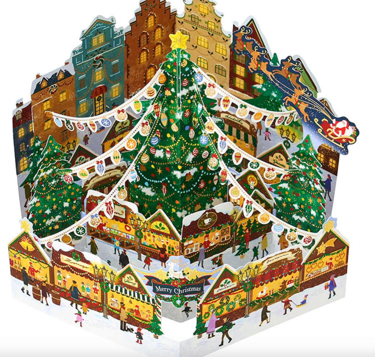 Christmas Greeting Card 2026 Japanese Made in Japan