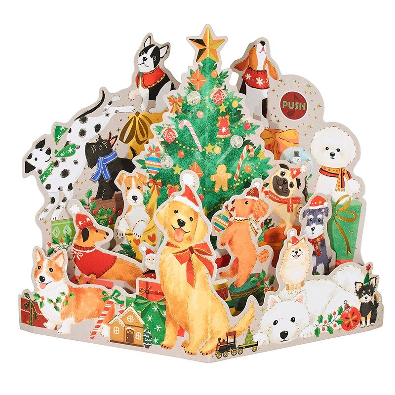 2026 Christmas Greeting Card with Light & Music japan