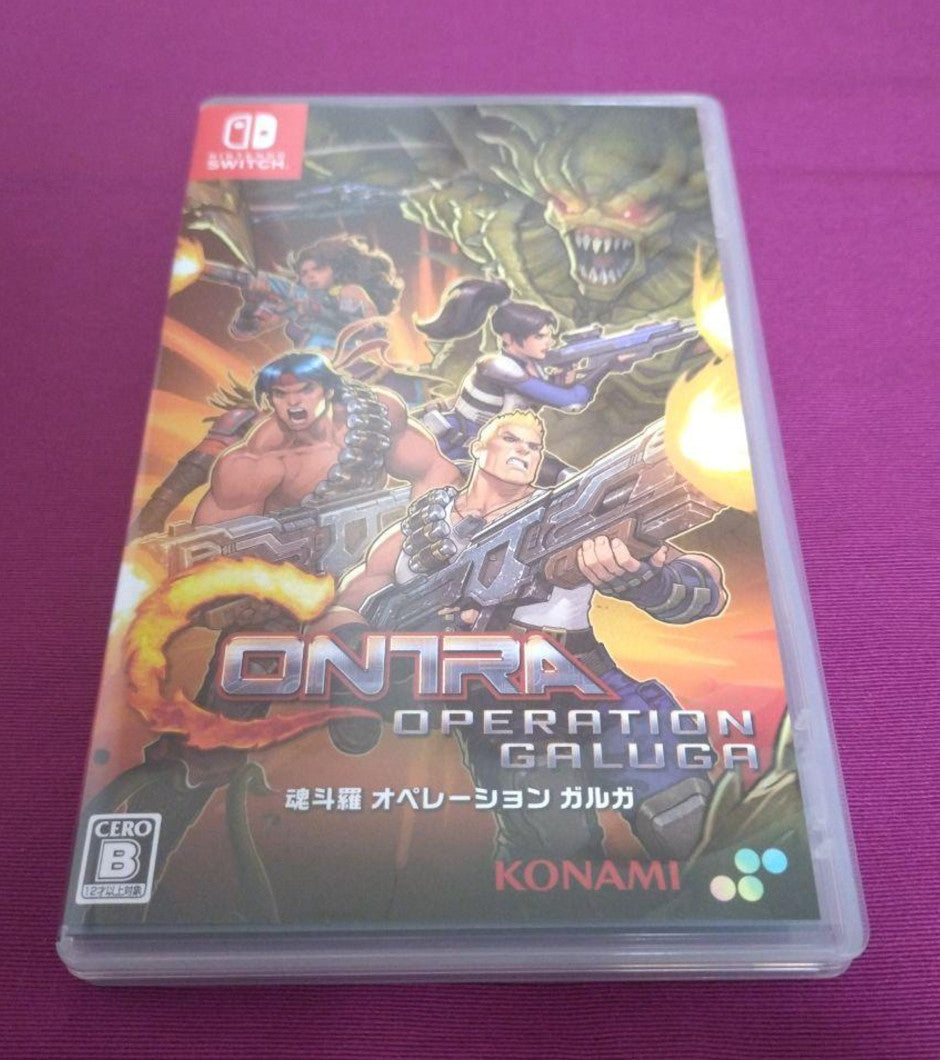 Contra: Operation Galuga Unopened SW Nintendo Switch Multi-Language From Japan