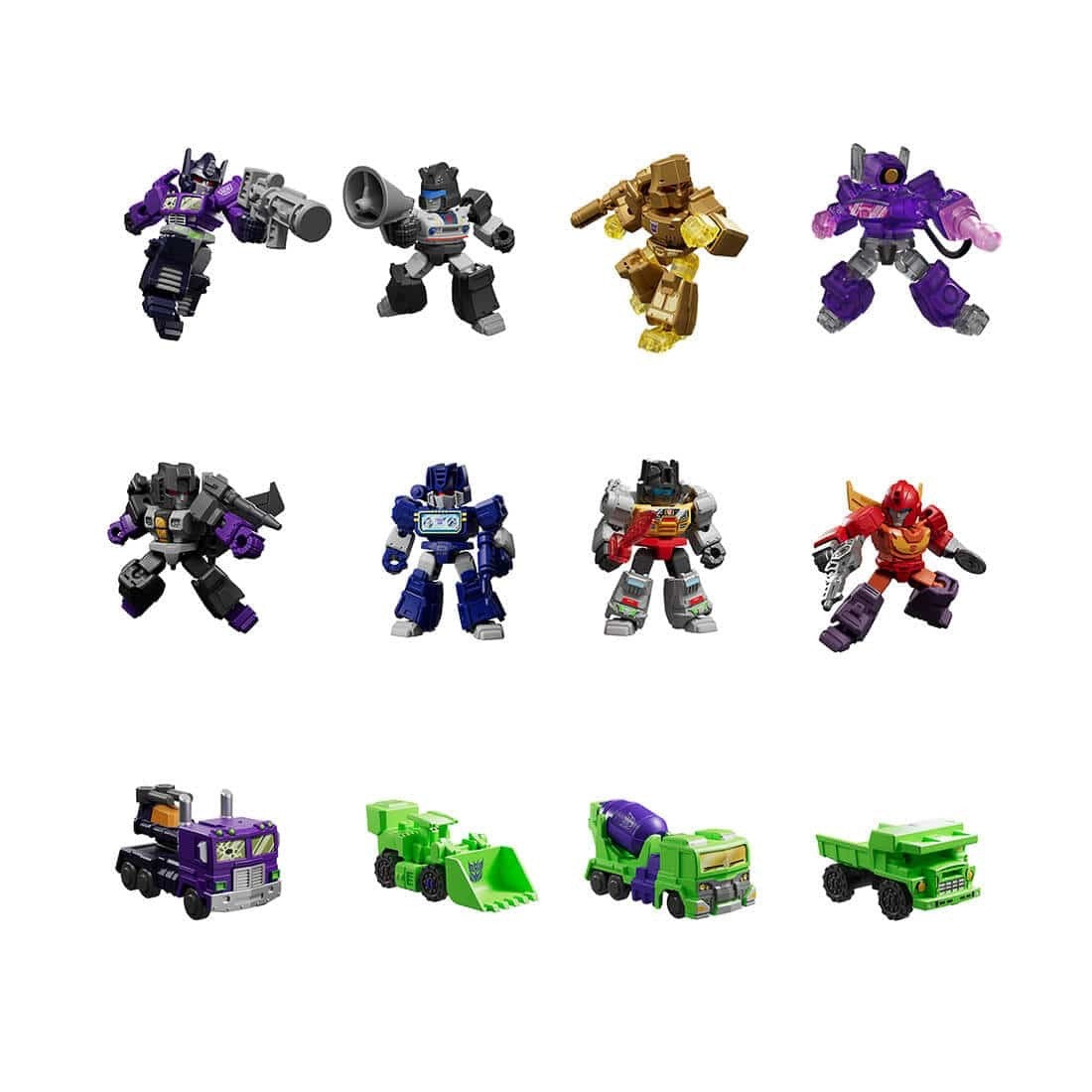 TAKARA TOMY Mall Transformers Blockees Defender Vol.3 DP-BOX Figure Set NEW