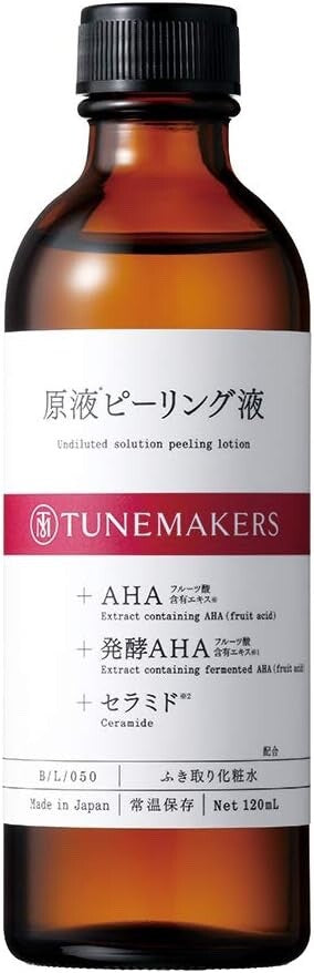 TUNEMAKERS Undiluted Solution Peeling Lotion 120 ml AHA Ceramide