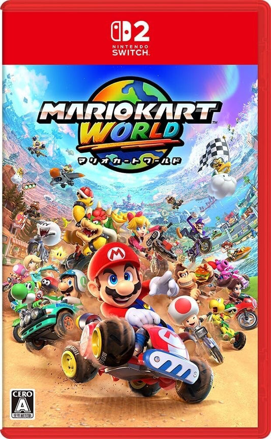 Mario Kart World Physical Video Game for Nintendo Switch 2