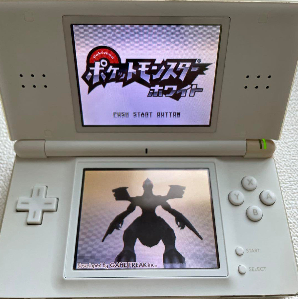 Nintendo DS Pokemon White Japan NDS