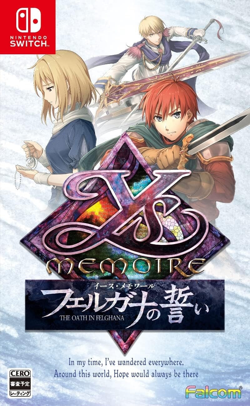 Ys Memoire: The Oath in Felghana Nintendo Switch Japanese Unopened NEW