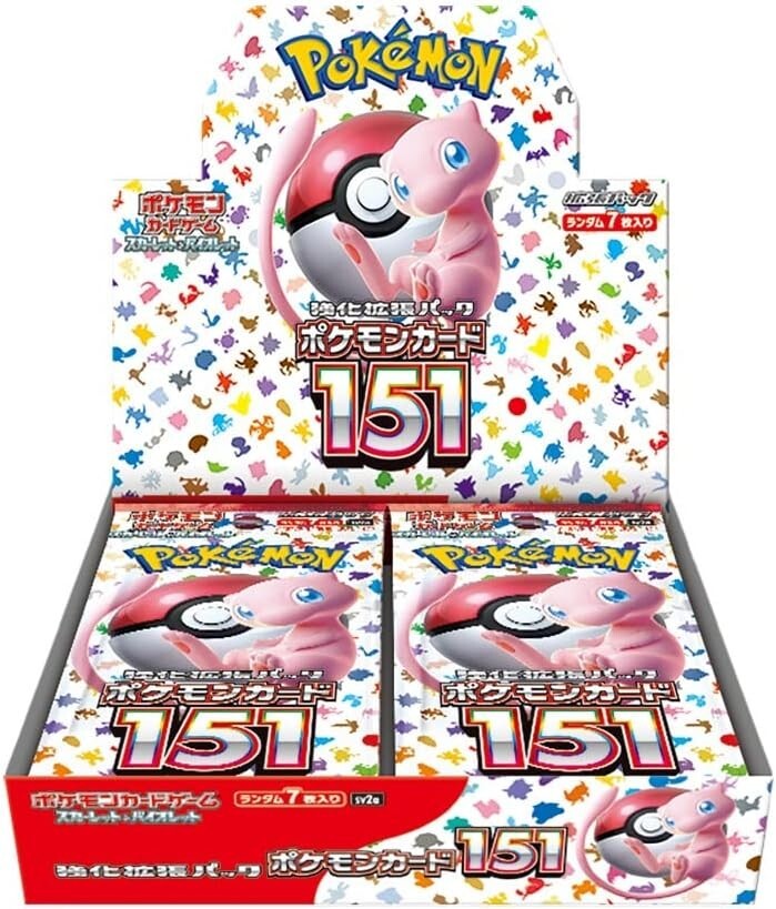 Pokemon Card Scarlet & Violet Pokemon Card 151 Booster  sv2a Japanese