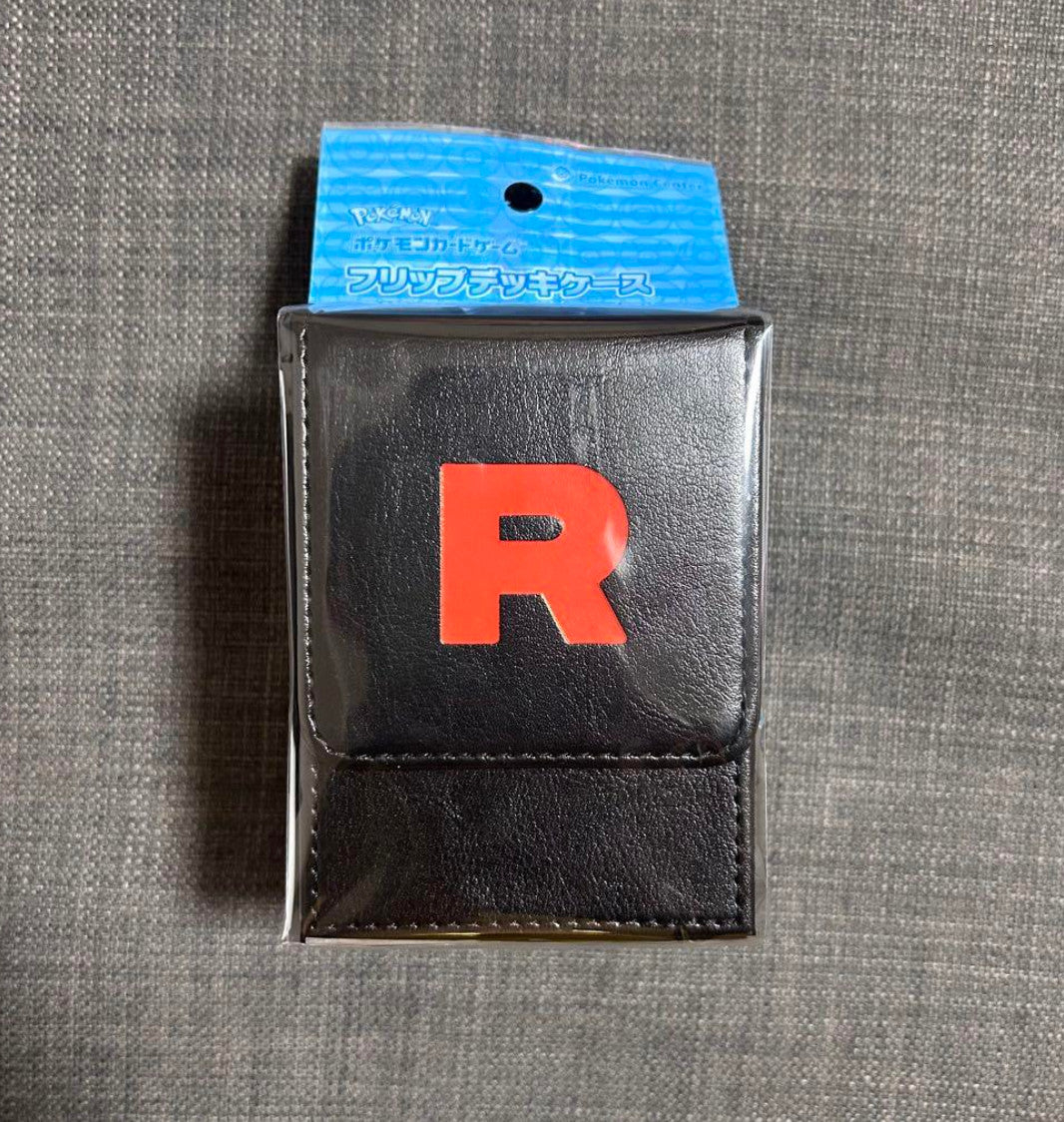 Pokemon Card Game Flip Deck Case Team Rocket Limited Pokemon Center Japan