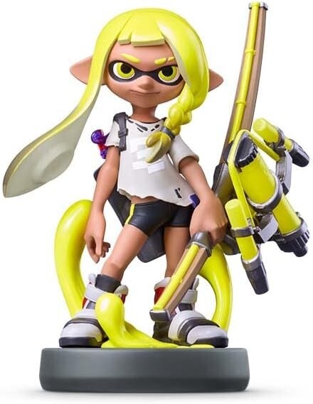 amiibo triple pack set Inkling yellow Octoling blue Smallfry Splatoon 3 Figure