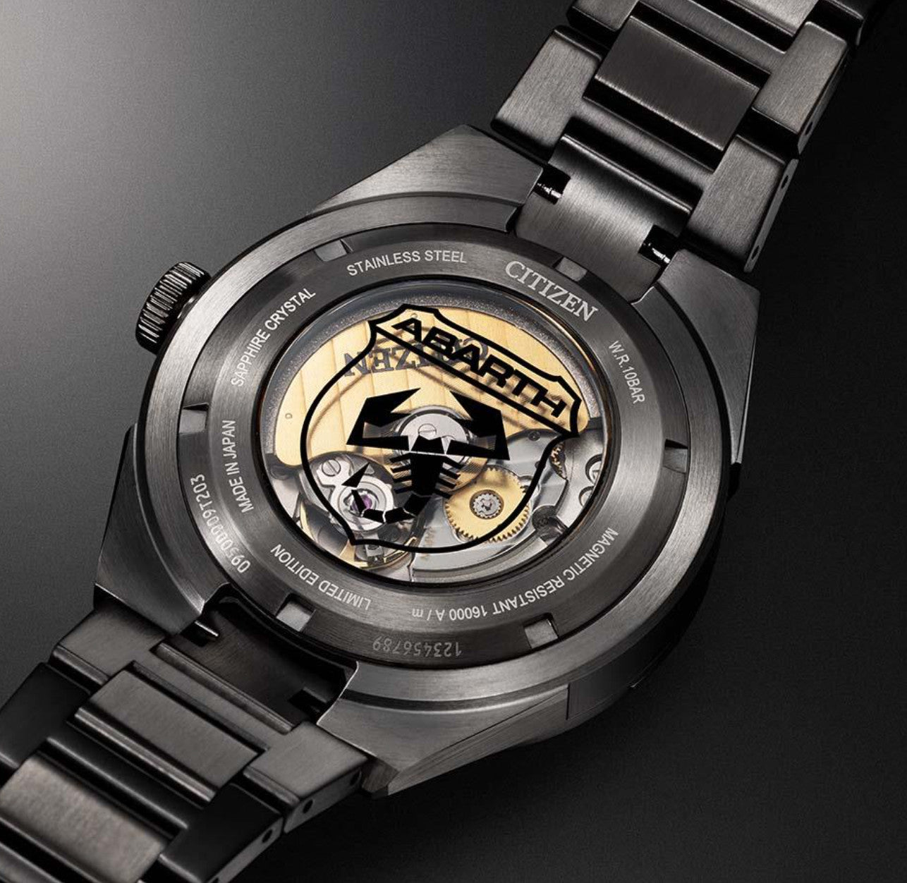 CITIZEN WATCH Series 8 NA1035-59E 870 Mechanical ABARTH collaboration Date