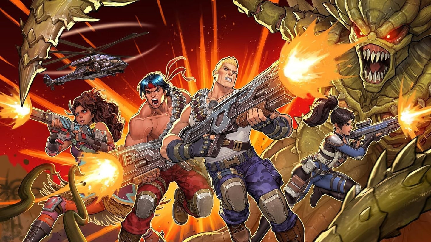 Contra: Operation Galuga Unopened SW Nintendo Switch Multi-Language From Japan