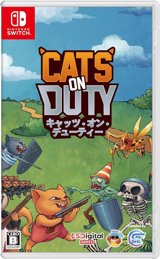 Cats on Duty Nintendo Switch From Japan Multi-Language NEW