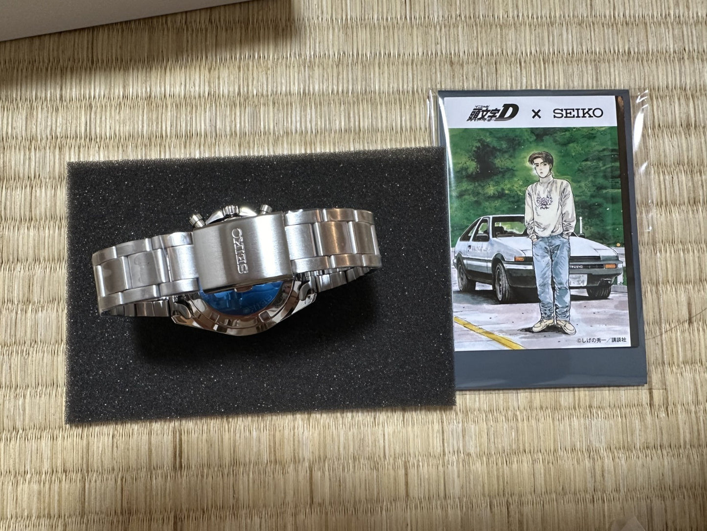 Seiko x Initial D Collaboration Watch Limited Edition of 1995