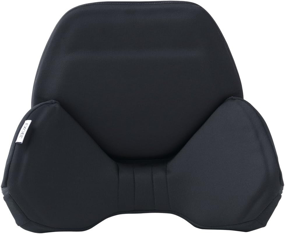 EXGEL Lumbar Support  Back Cushion for Driving Car Seat black HUD01-BK