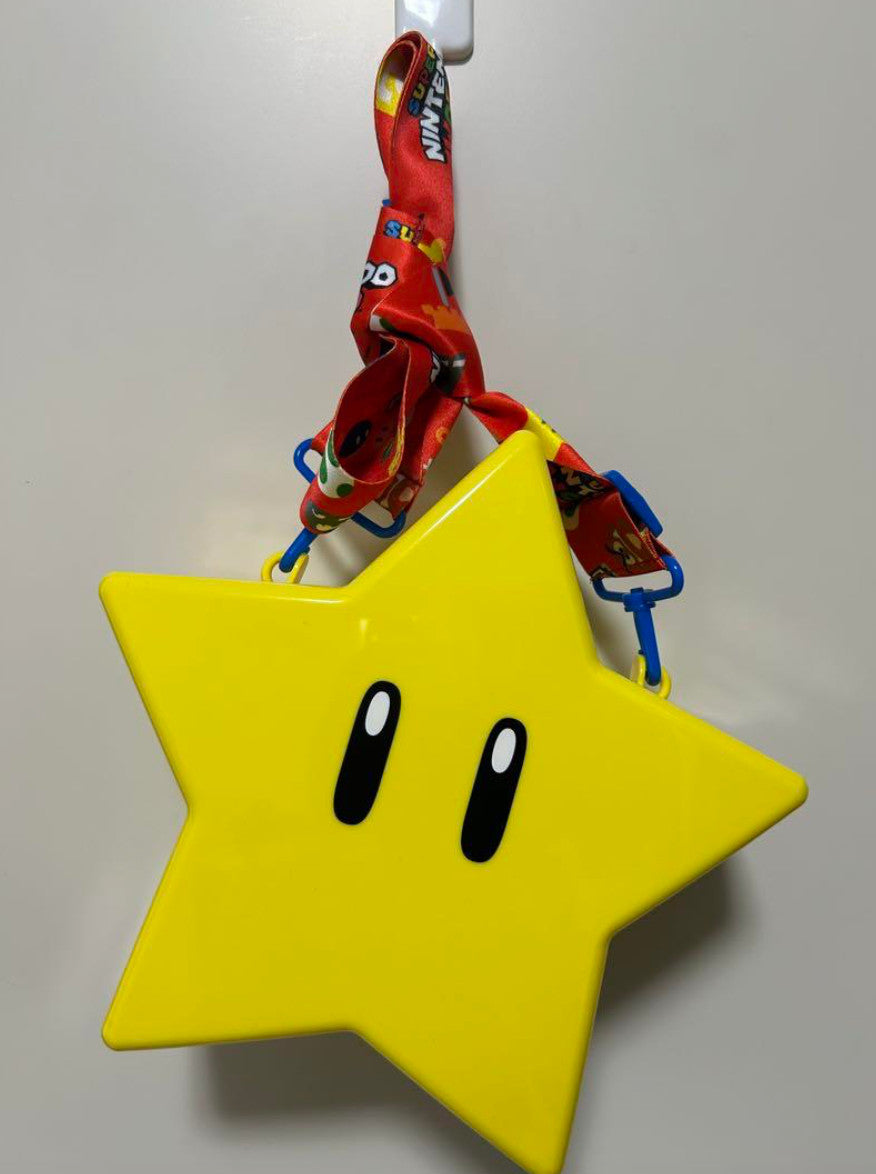 Mario Star Popcorn Bucket USJ Super Nintendo World LED Light Japan