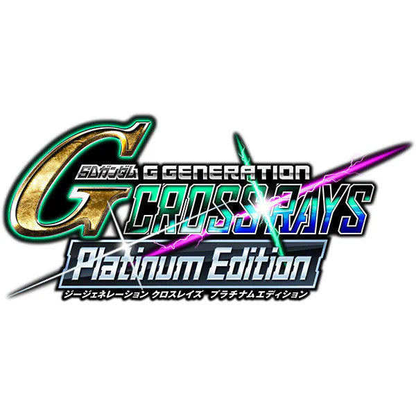 SD Gundam G Generation Cross Rays Platinum Edition Nintendo Switch