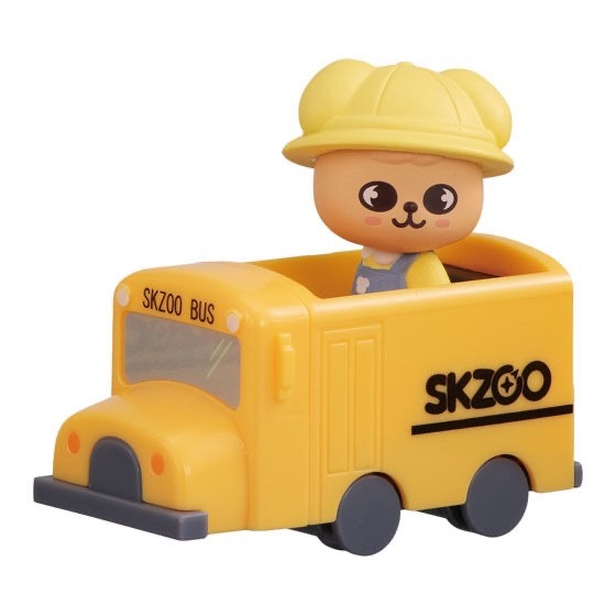 Stray Kids SKZOO School Bus Figure Official Character Goods Kpop Japan