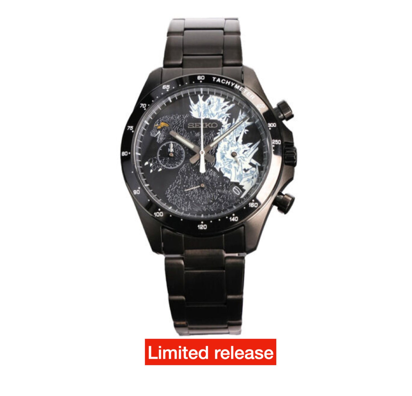 Godzilla seiko Watch Japan Exclusive Luminous Dial Limited Edition Pre-order