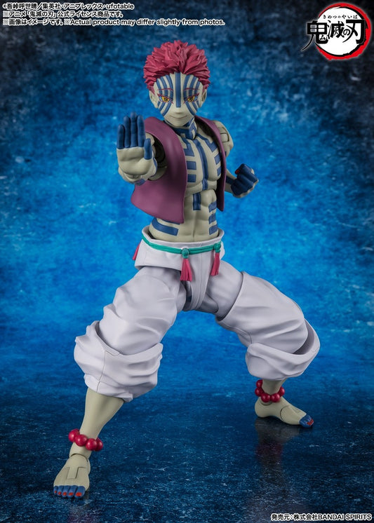 S.H.Figuarts Demon Slayer Akaza Kimetsu no Yaiba TAMASHII NATIONS Movable Figure