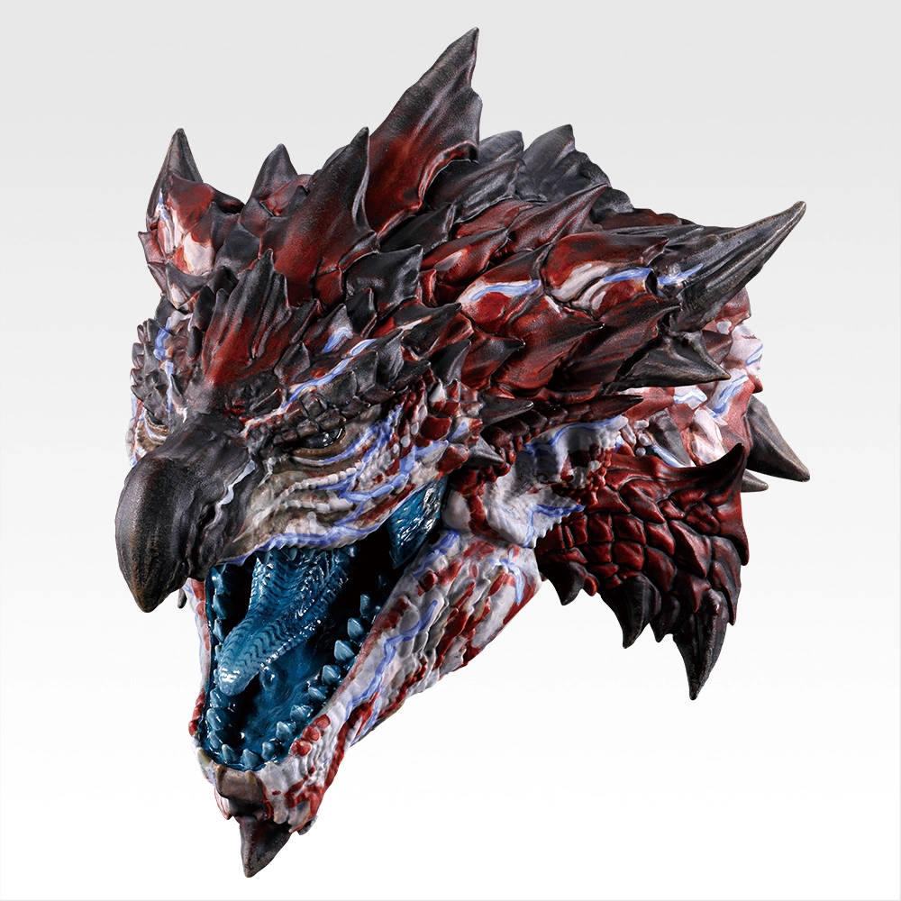 Ichiban Kuji Monster Hunter Wilds Head Magnet Figure Bandai Japan
