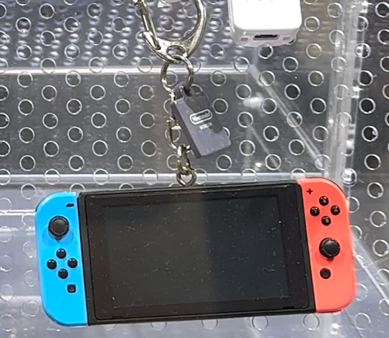 Nintendo Museum Game Hardware Keychain Collection 2000-2017 Complete Set of 7