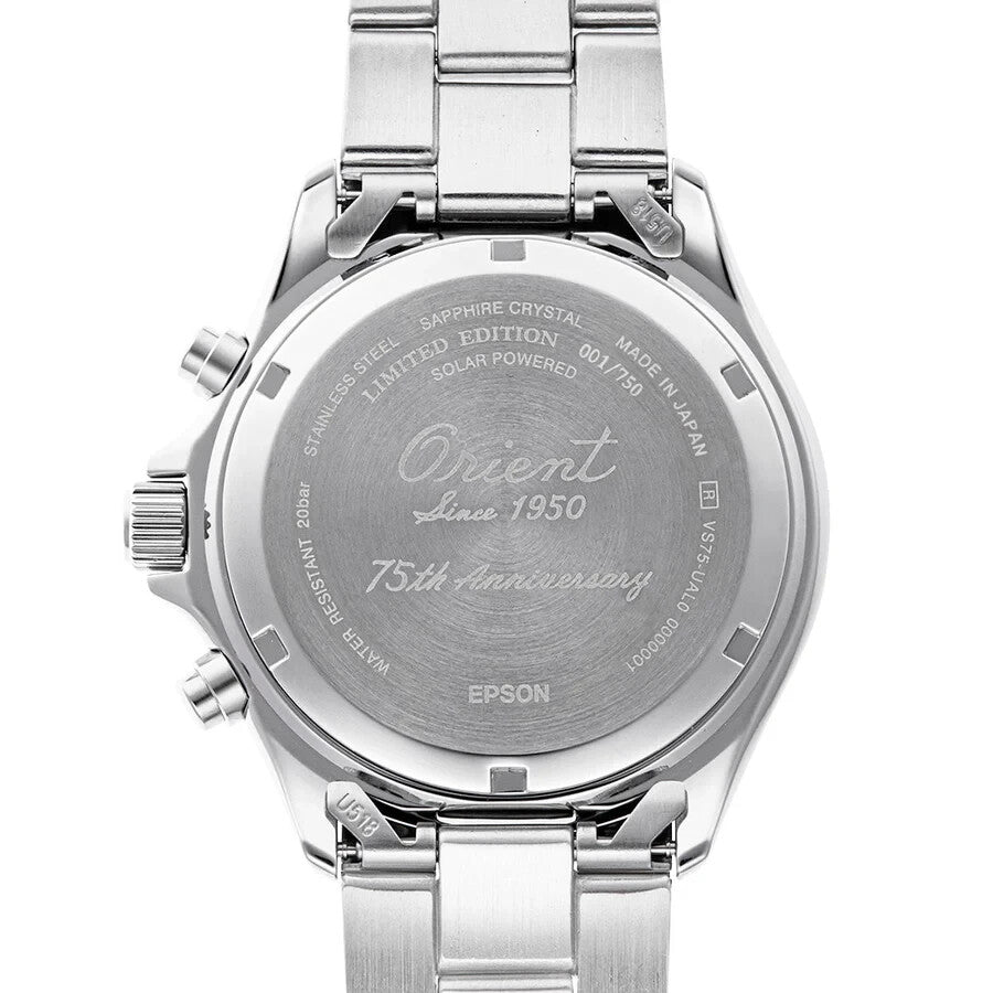 Orient Mako Solar-Powered 75th Anniversary Model RN-TX0210L Limited Edition