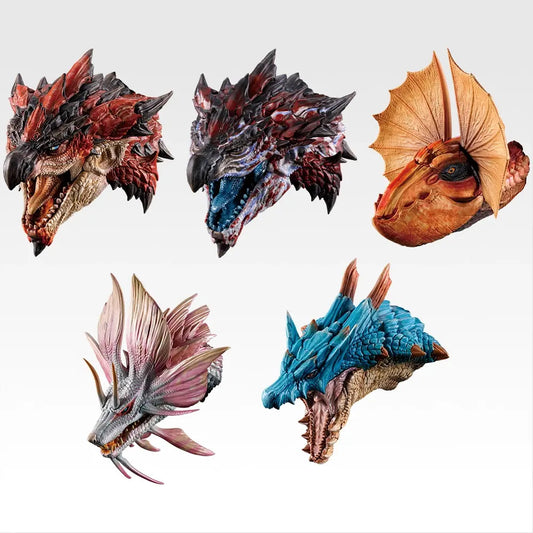 Ichiban Kuji Monster Hunter Wilds Head Magnet Figure Bandai Japan