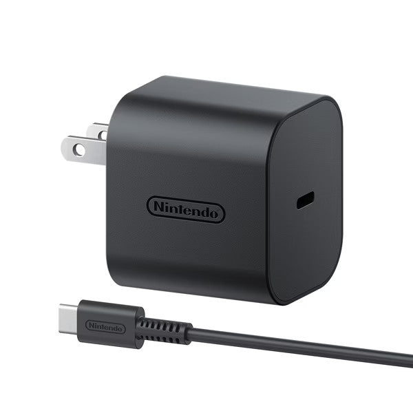Nintendo Switch 2 AC Adapter  2025 release  Brand new factory sealed  Black