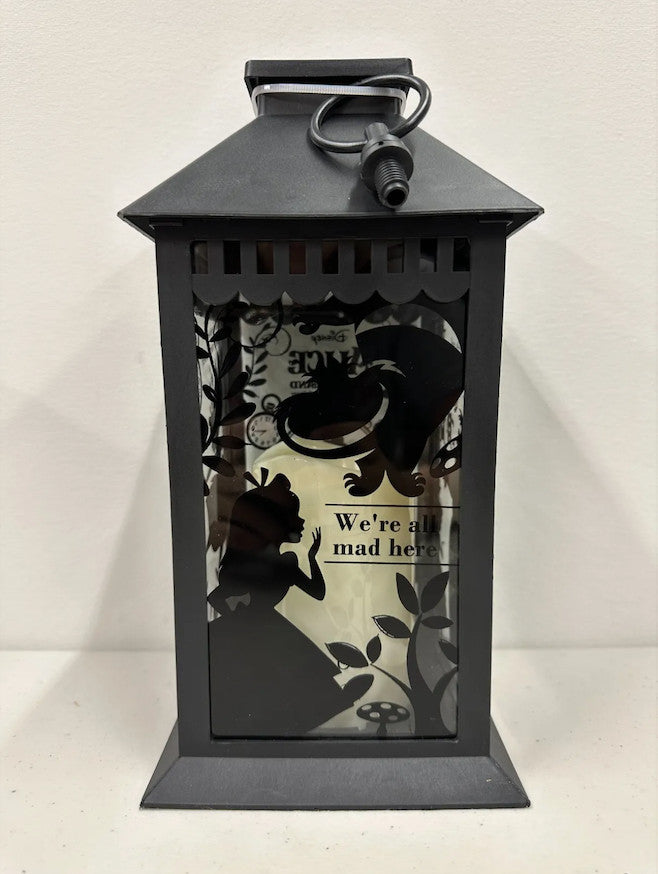 Disney Alice in Wonderland LED CANDLE WITH FLICKERING LIGHT new