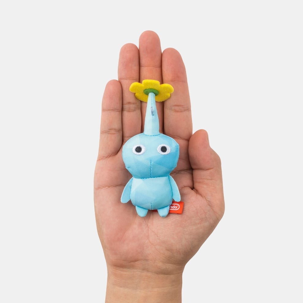 Pikmin Keychain Mascot Ice Pikmin Flower Stuffed Plush Nintendo W/ Tag