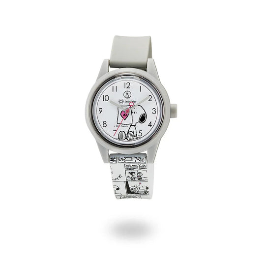 CITIZEN Q&Q Smilesolar PEANUTS Snoopy Analog Watch Waterproof RP01-808 White