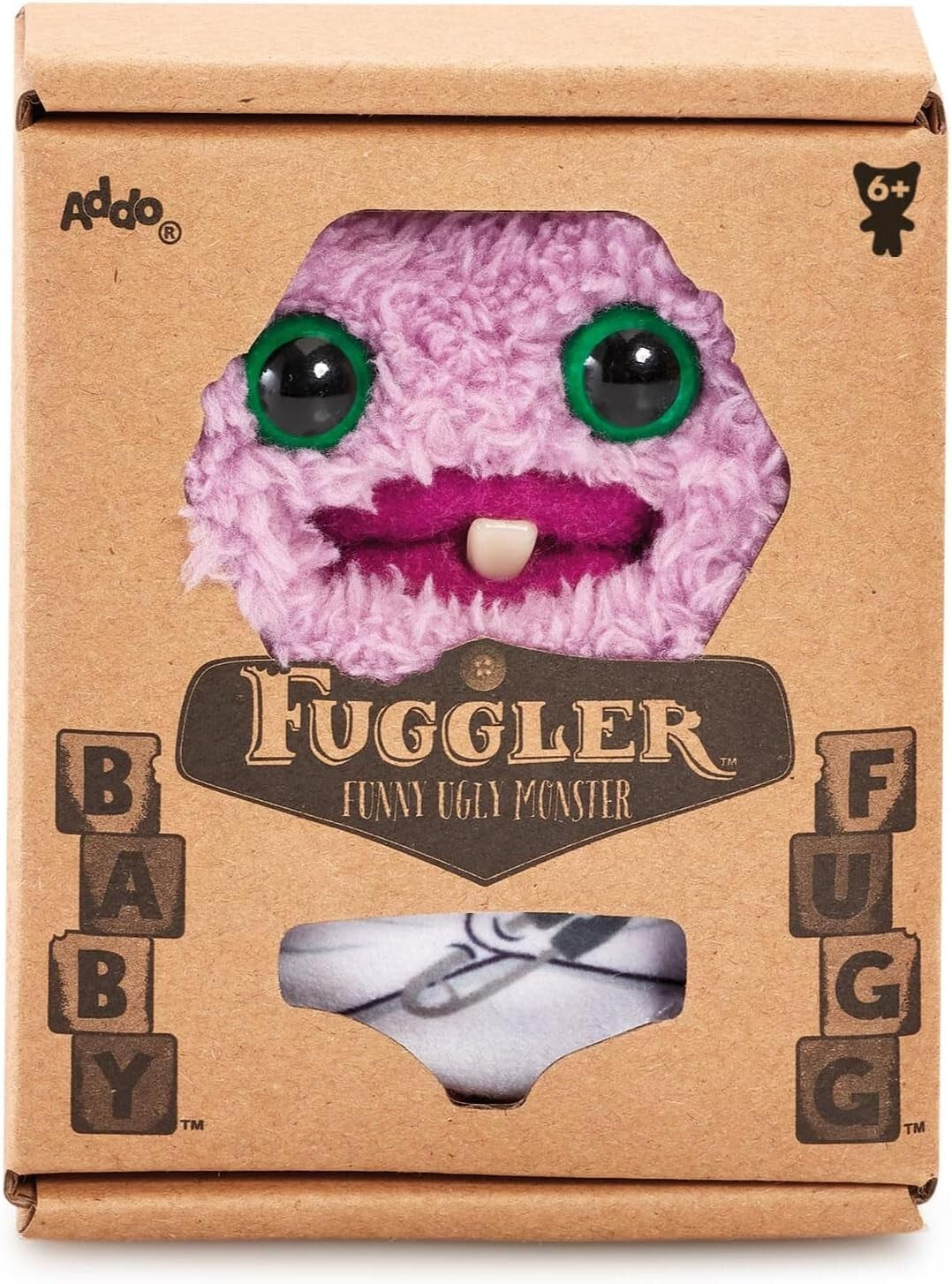NEW Fuggler (Baby Fugg) FUGGLER BABY FUGG -S1 LILAC MCGOO Plush Mascot